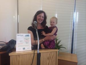 With Mélanie at my talk at Book Passage about the Merola season